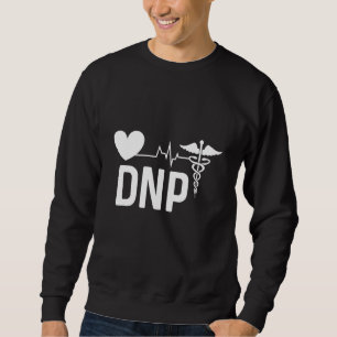Dnp Doktor of Nursing Practice Rn Nurse 3 Lång Ärmad Tröja