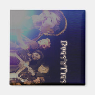 D'n'P musikbandmagneter Magnet
