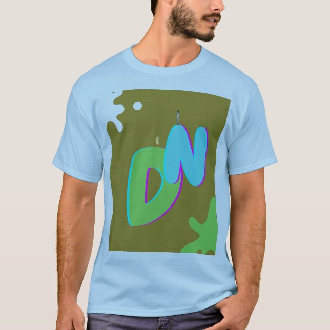 DNPrints Logotyp Tee - endast Manar 2XL (Framsida)