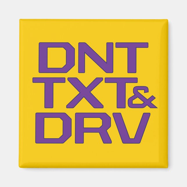 DNT TXT & DRV MAGNET (Framsidan)