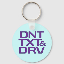 DNT TXT & DRV NYCKELRING