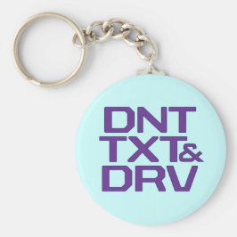 DNT TXT & DRV NYCKELRING