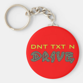 DNT TXT N-enhetens nyckelkedja Nyckelring