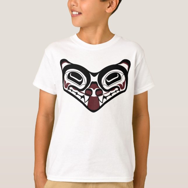 DNW Varg Kids Shirt Tee Shirt (Framsida)