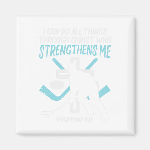 Do All Sak Ice Hockey Christian Player Goalie M Magnet