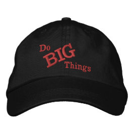 Do BIG Sak Embroized Hat Broderad Keps