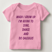 Do Calculus - Girl Power baby T