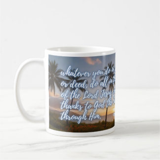 Do Everything in Jesus' Name Mug Kaffemugg