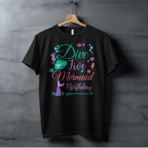 Dö in i fem Sjöjungfruar femte födelsedagen T Shirt