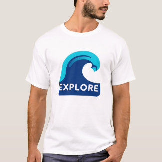 Dö in i Serenity Ocean Wave T-Shirt