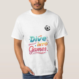 Dö in i spel. t shirt