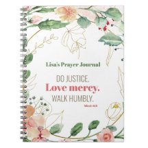 Do Justice Blommigt Micah 6:8 Personlig Prayer