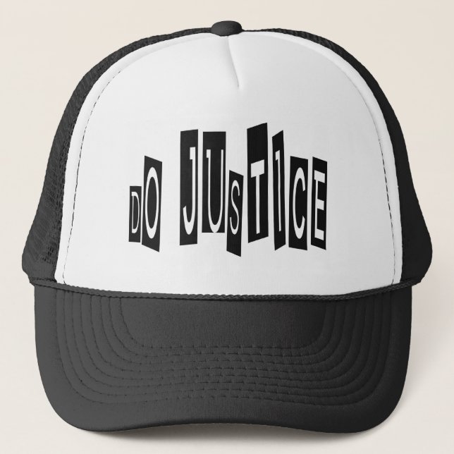 Do Justice Cap Truckerkeps (Framsida)