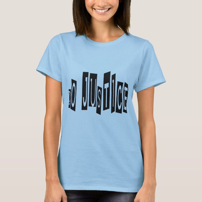 Do Justice T-Shirt (Framsida)