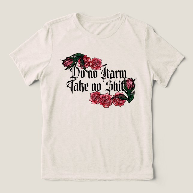Do No Harm T Shirt (Design Framsida)