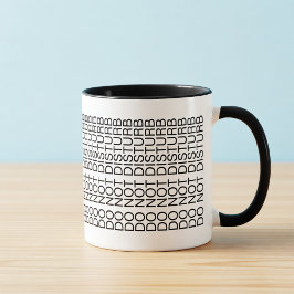 Do Not Disturb Hidden Message Introvert Coffee Mug Mugg