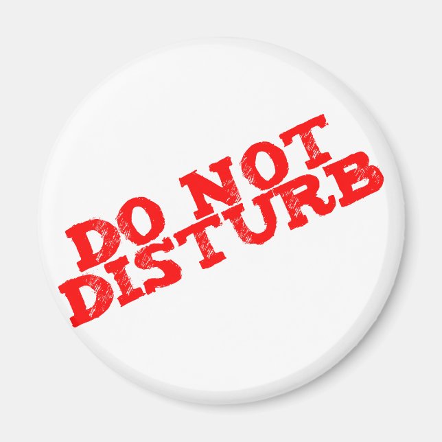 do not disturb magnet (Framsidan)