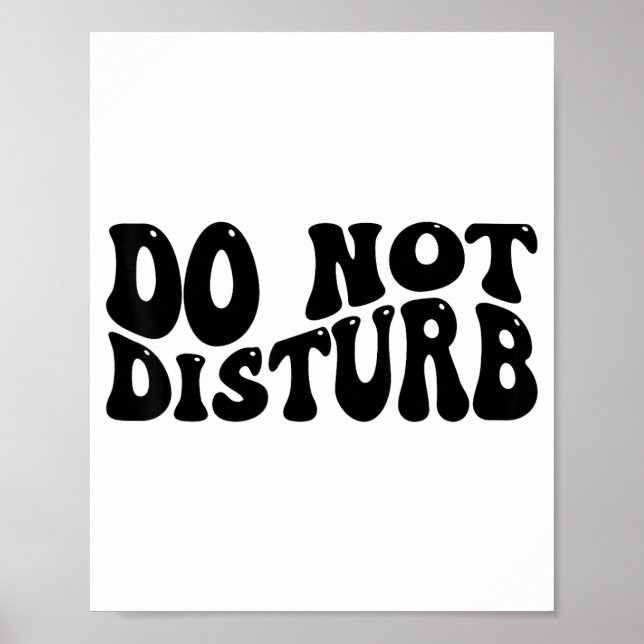 Do Not Disturb  Poster (Framsidan)