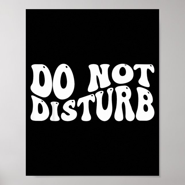 Do Not Disturb  Poster (Framsidan)