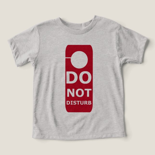 Do Not Disturbe T Shirt (Design Framsida)