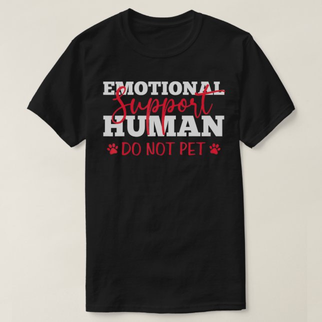 Do Not Pet Service Dog  T Shirt (Design framsida)