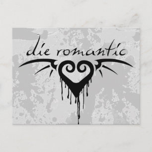 dö romantisk vykort