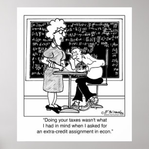 Do Teacher's Taxes for Extra Kredit Poster