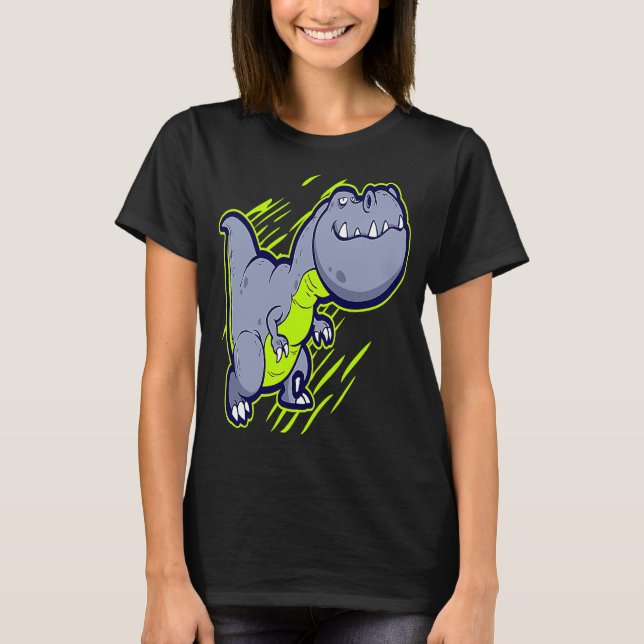 Do the Dance Dancing Dinosaur for Kids & Adults T Shirt (Framsida)