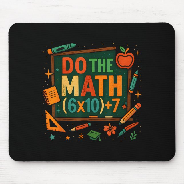 Do The Math 67 Funny Equation Chalkboard School Ar Musmatta (Framsidan)