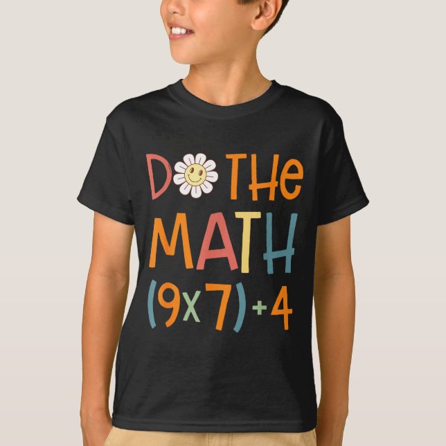 Do The Math 67 Meme Funny Six Seven Math Teacher S T Shirt (Framsida)