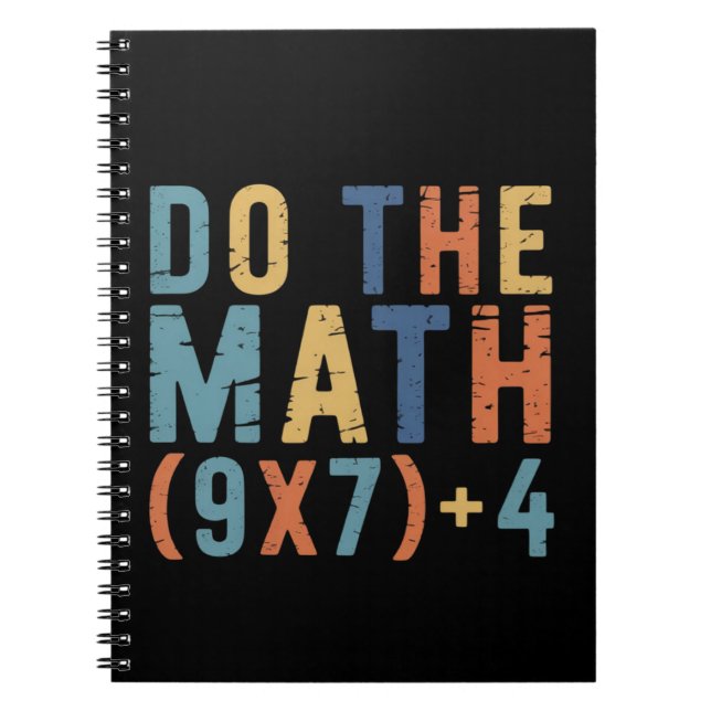 Do The Math 67 Meme Funny Six Seven Teacher  Anteckningsbok (Framsidan)