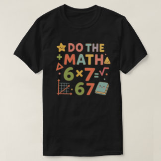 Do The Math – Trendy Kawaii Classroom Design T Shirt