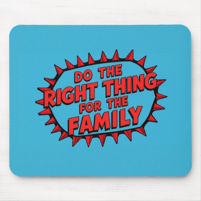 Do The Right Thing For The Family Musmatta (Framsidan)
