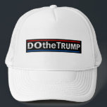 DO theTRUMP Cool Trucker Hat, White and Black Keps<br><div class="desc">Looking to stay cool,  or simply keep the sun out of your eyes.</div>
