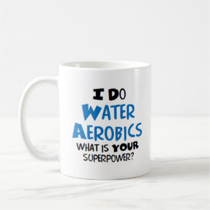 do vatten aerobics kaffemugg