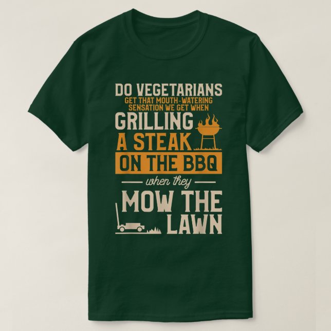 Do Vegetarians Get That MouthWatering Sensation BB T Shirt (Design framsida)