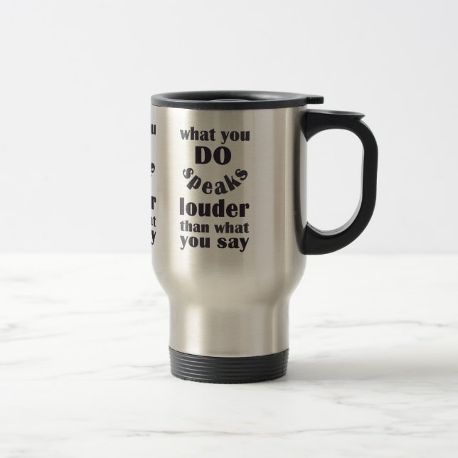 Do vs Säg anpassningsbar mugg (Höger)