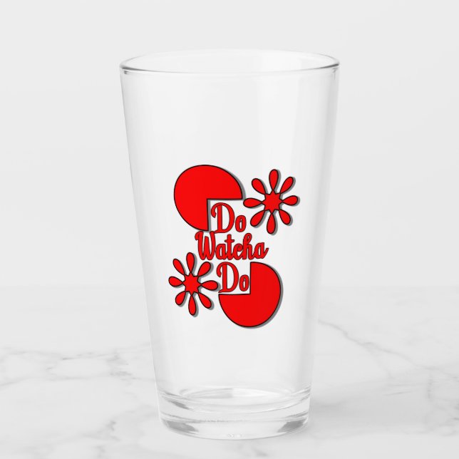 Do Watcha Do Glass Glaskopp (Framsida)