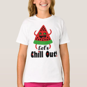 ❤️ 🍉 😋 do Watermelon Dance & Chill Girls's Basic T Shirt
