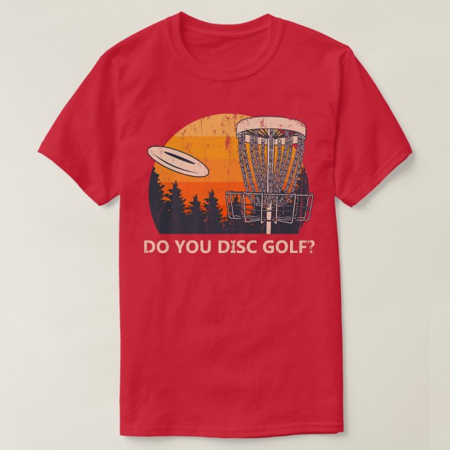 Do You Disc Golf Sports Lover Friends Sport Player T Shirt (Design framsida)