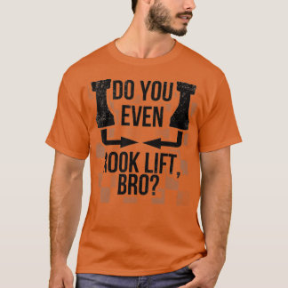 Do You Even Rook Lift Bro Funny Chess T Shirt