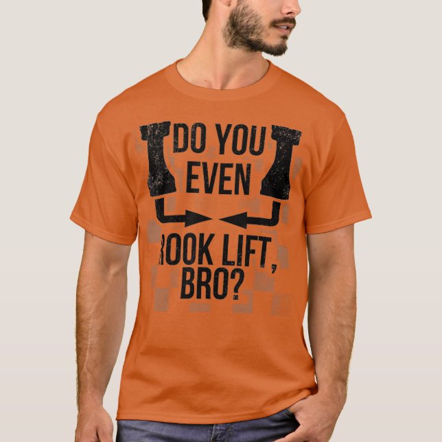 Do You Even Rook Lift Bro Funny Chess T Shirt (Framsida)