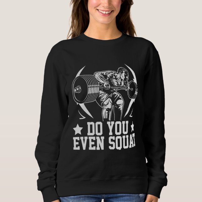 Do you even Squat Squat Costumes Squat T Shirt (Framsida)