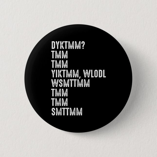 Do You Know The Muffin Man Dyktmm Funny Quote  Knapp (Framsida)