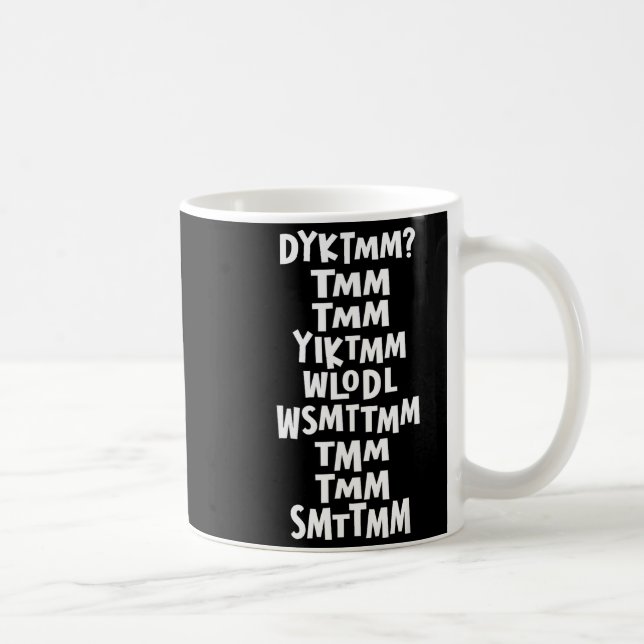 Do You Know The Muffin Man Dyktmm Nostalgia Funny  Kaffemugg (Höger)