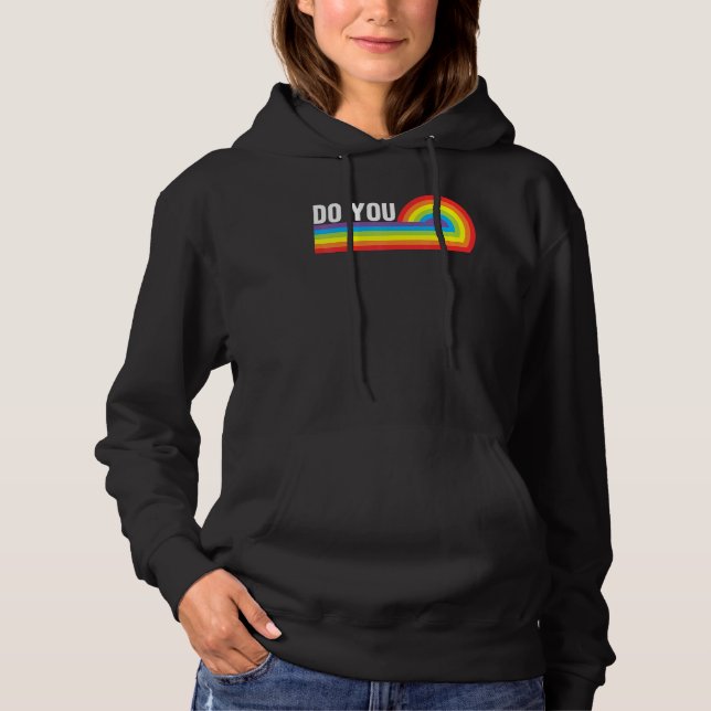 Do You LGBTQ Pride Lesbian Gay Trans Rainbow Ally  T Shirt (Framsida)