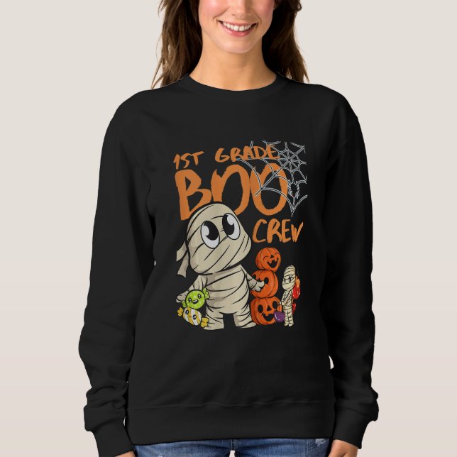 Do You Like Mummy This 1st Grade Boo Crew Hallowee T Shirt (Framsida)