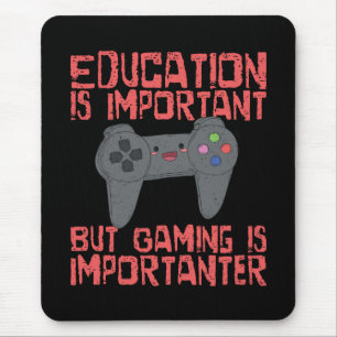 Dobbel är Importanter än utbildning - rolig Game Musmatta