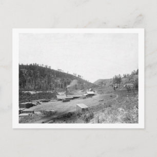 Dobbins saw Mill i Black Backe-fotot Vykort