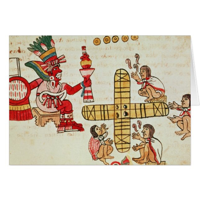 Dobbleri Patoli och guden Hälsningskort (Framsidan Horizontal)